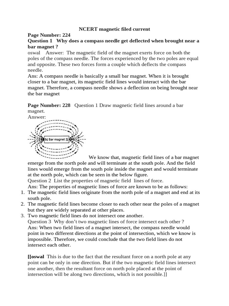 Understanding Magnetic Fields and Current | PDF | Electromagnetic ...