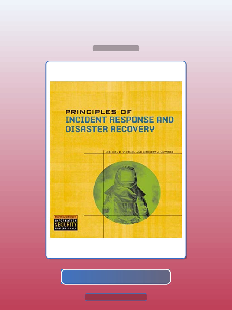 Test Bank for Principles of Incident Response and Disaster Recovery 1st ...