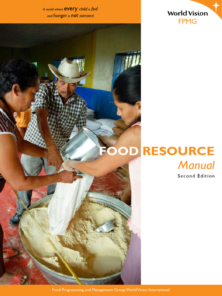 Food Resource Manual for Programming | PDF | Food Security ...