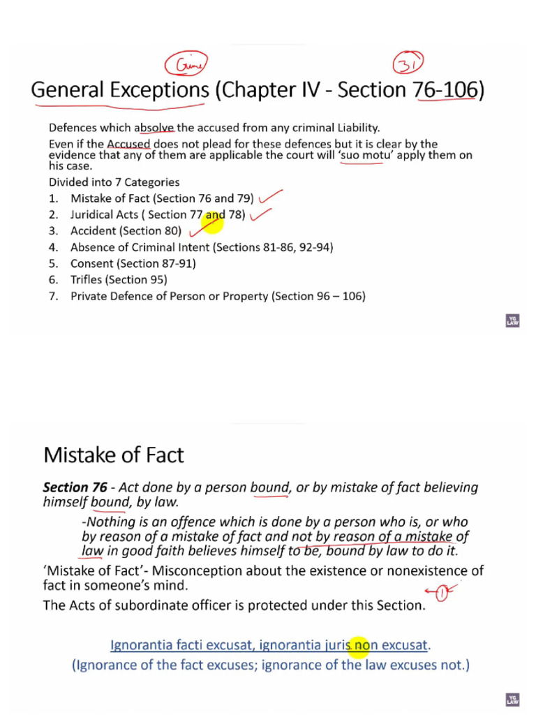 General Exception 1 | PDF