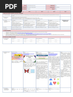 Grade 4 Math Week 1 Lesson Exemplar | PDF | Angle | Learning