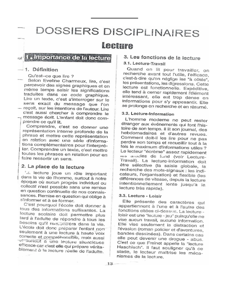 Méthodes d'enseignement de la lecture | PDF | Pédagogie | Apprentissage