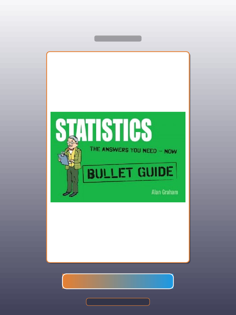 Test Bank for Statistics Bullet Guides | PDF | Multiple Choice | Statistics