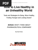 Download How To Live Healthy in an Unhealthy World by Kavit Haria SN982525 doc pdf