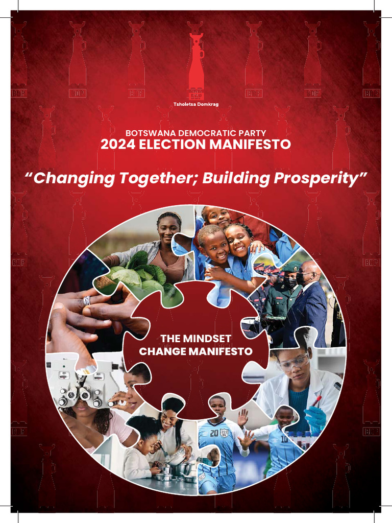 Botswana Democratic Party 2024 Manifesto | PDF | Social Policy ...