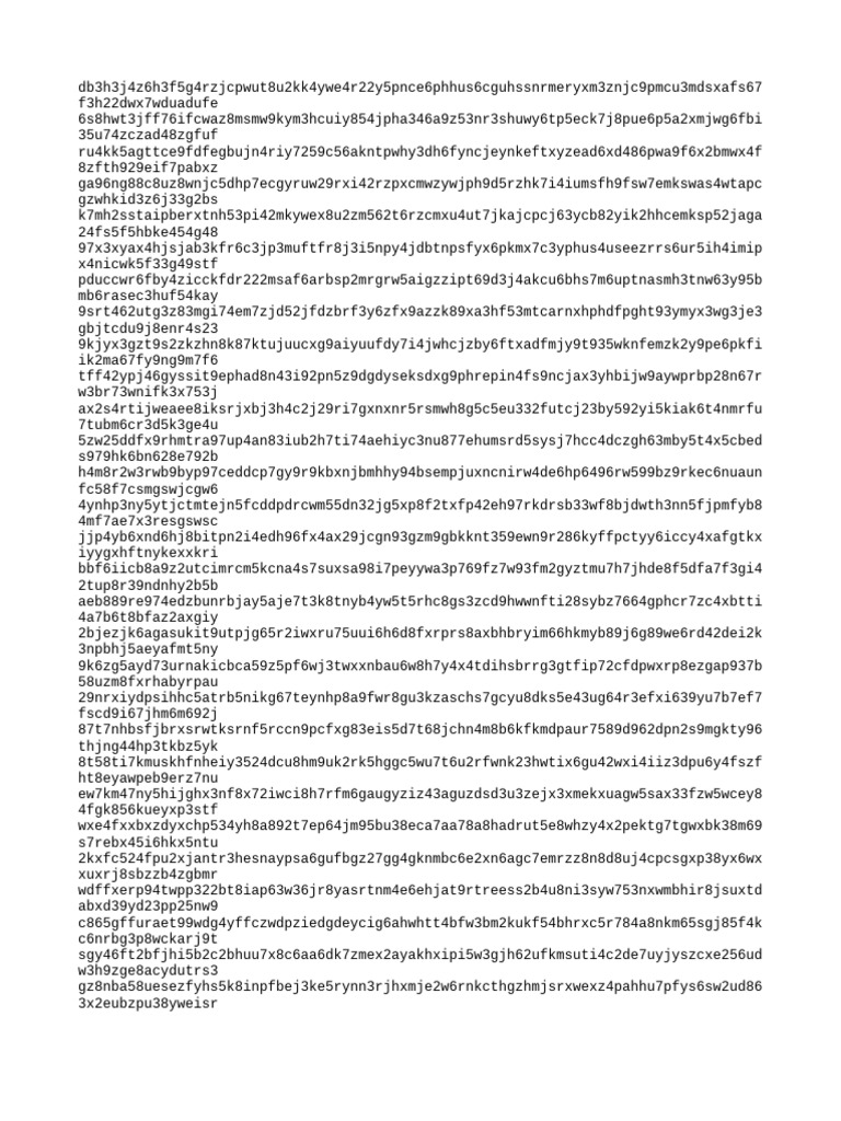 Encrypted Data String Analysis | PDF