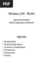 Wireless LAN - WLAN: Mohamed Mokdad Ecole D'ingénieurs de Bienne