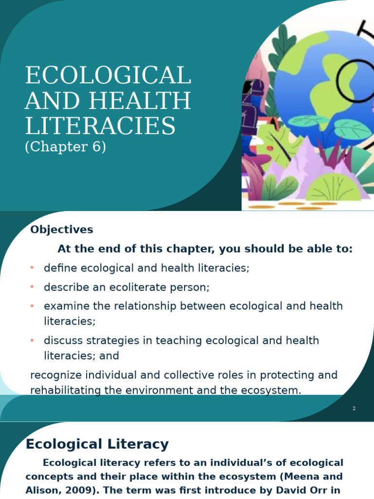 Ecological and Health Literacies Explained | PDF | Sustainability | Ecology