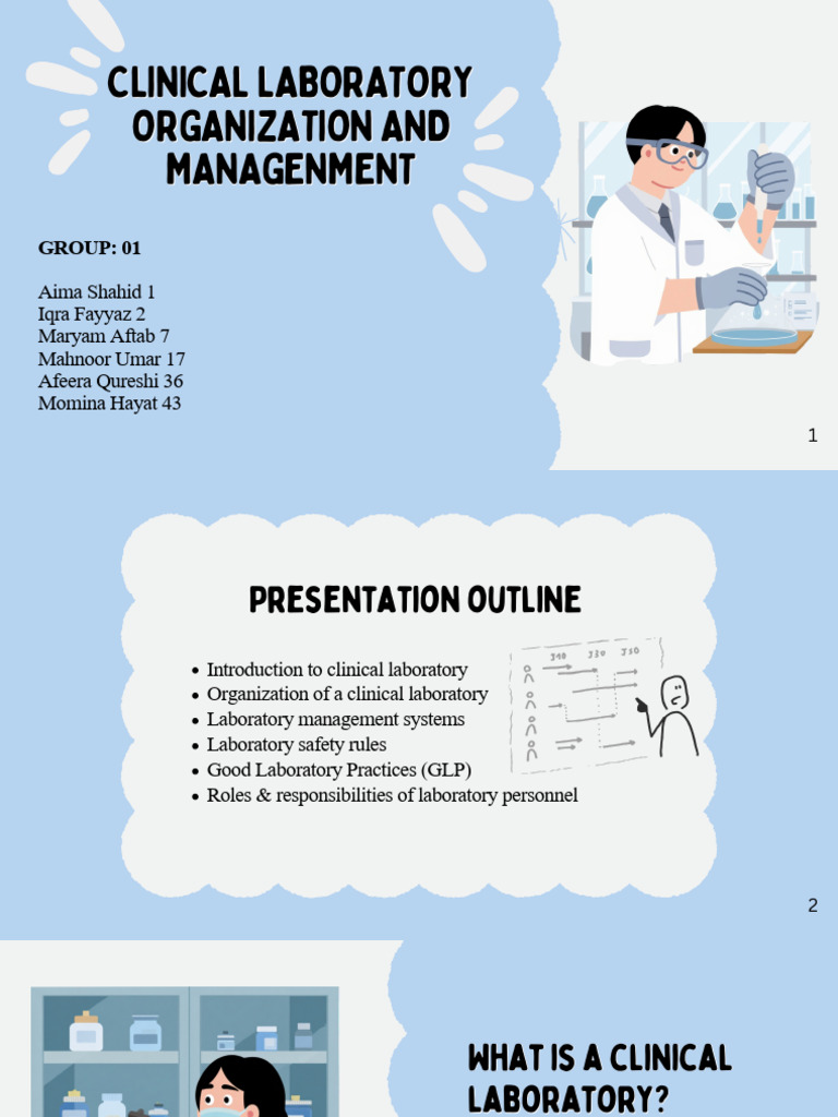 Clinical Laboratory Organization & Management | PDF | Laboratories ...