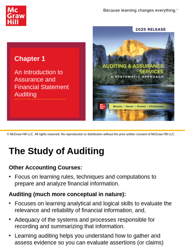 Introduction to Financial Statement Auditing | PDF | Audit | Auditor's ...