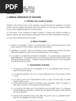 Taxation Law Reviewer