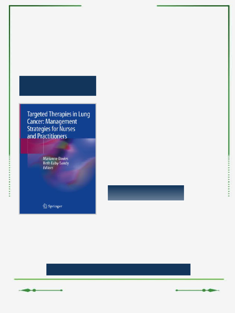 Targeted Therapies in Lung Cancer: Management Strategies for Nurses and ...