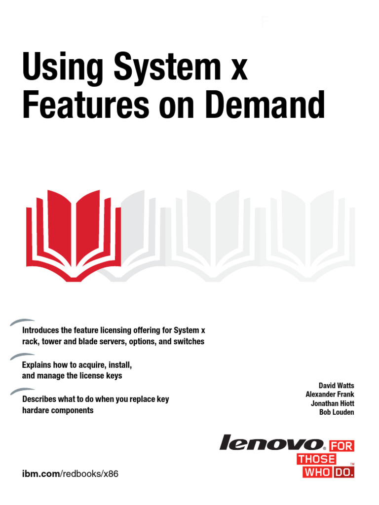 System x Features on Demand Guide | PDF | Command Line Interface ...