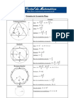 Formulas Geometria