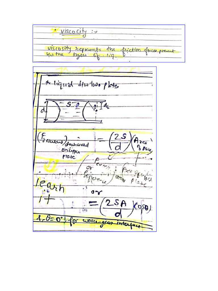 Surface Class Note | PDF