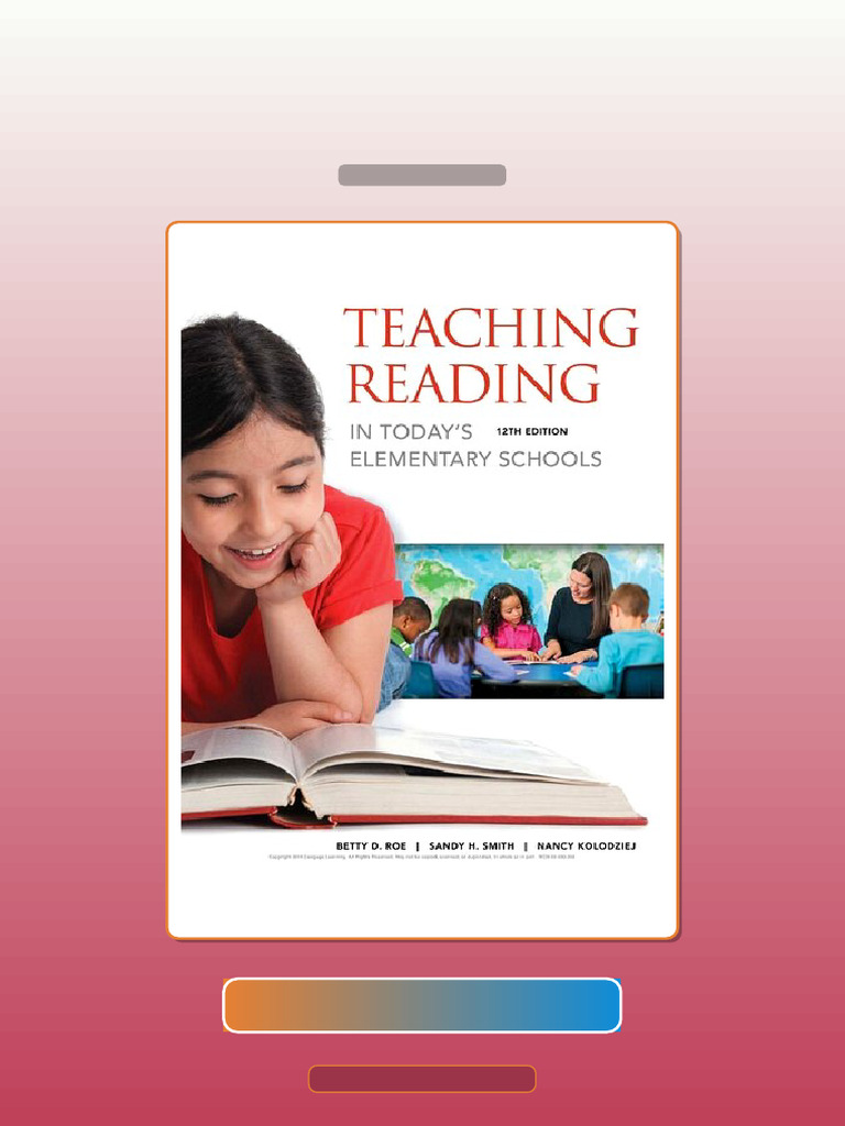 Test Bank for Teaching Reading in Todays Elementary Schools 12th ...