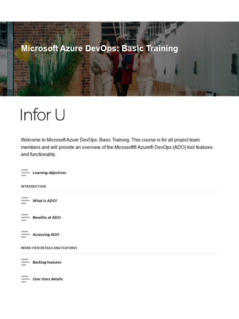 Microsoft Azure DevOps Basic Training Guide | PDF | Project Management ...