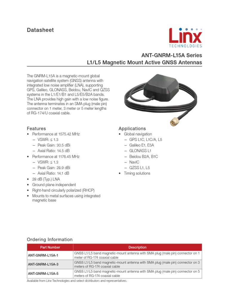 A700000009005114 | PDF | Antenna (Radio) | Radio Wave