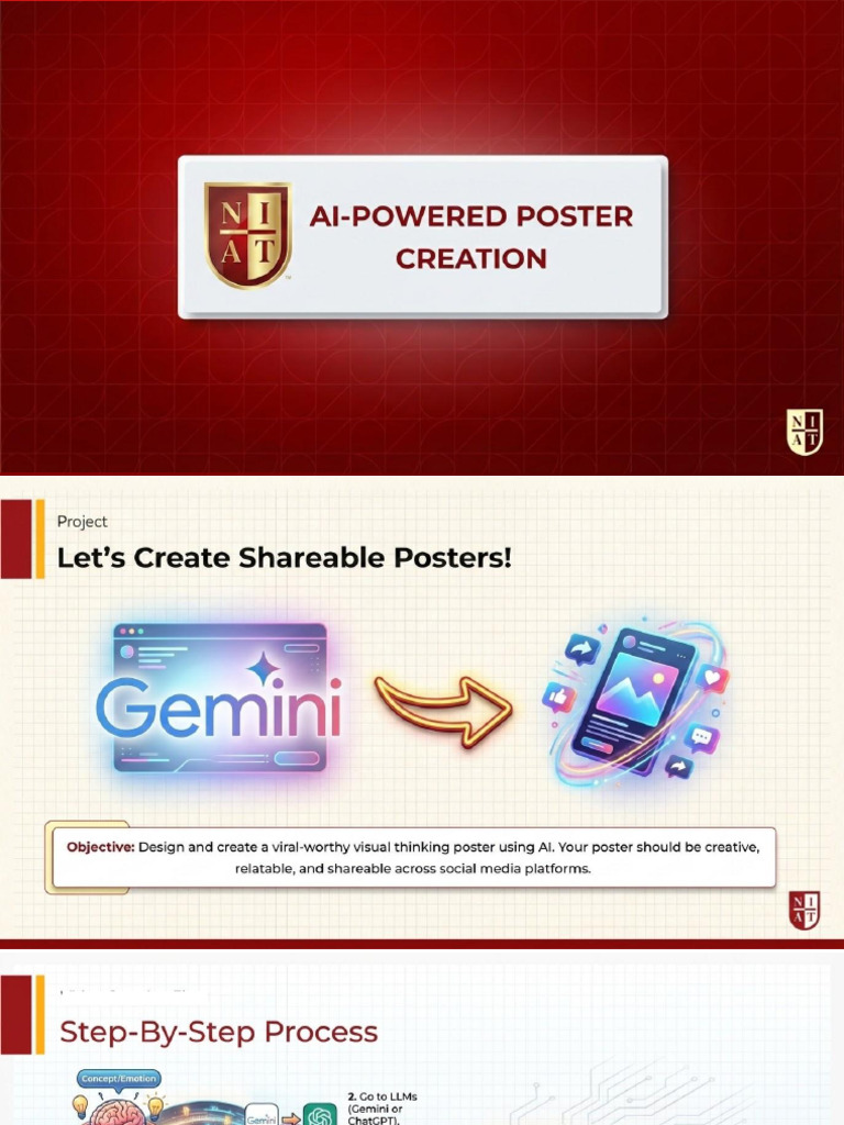AI Powered Poster Creation | PDF