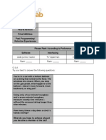 XS NExT Lab App Form