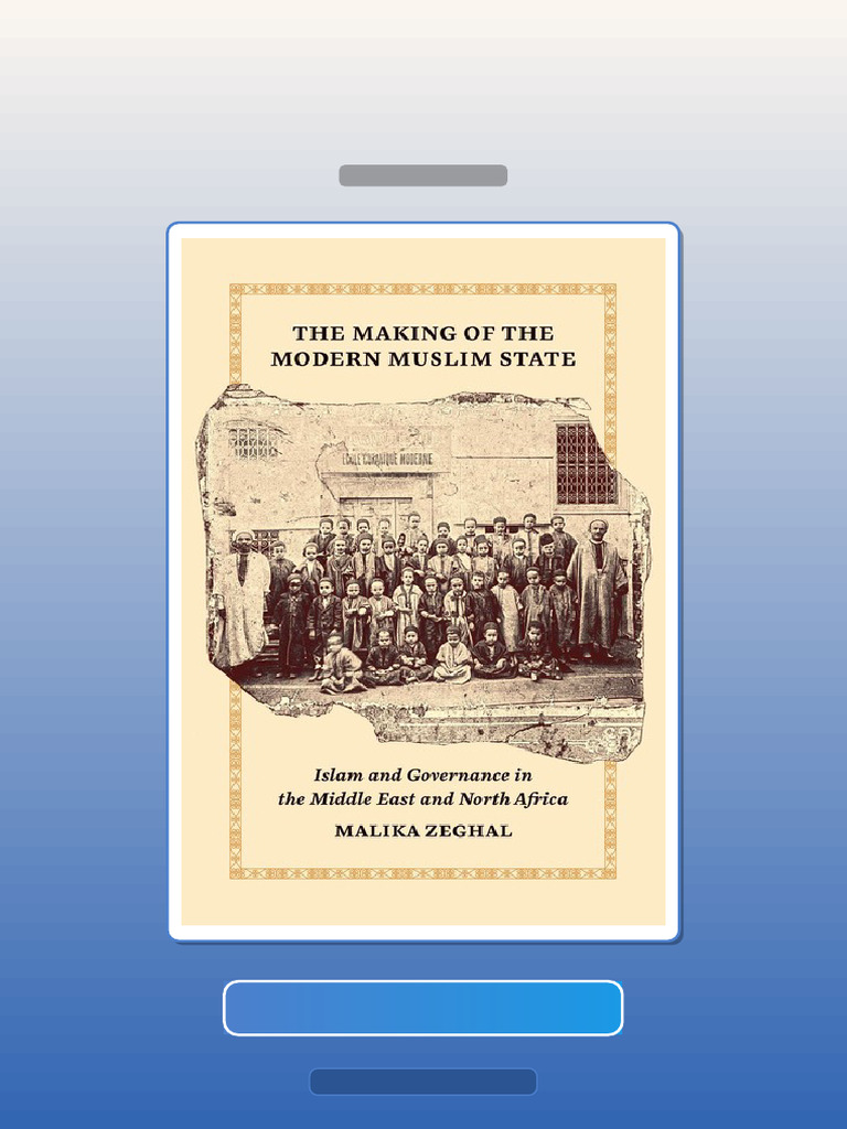 Test Bank for the Making of the Modern Muslim State Islam and ...