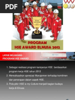 Download HSE Award ElNusa - Sosialisasi by rudiharahap SN98258089 doc pdf