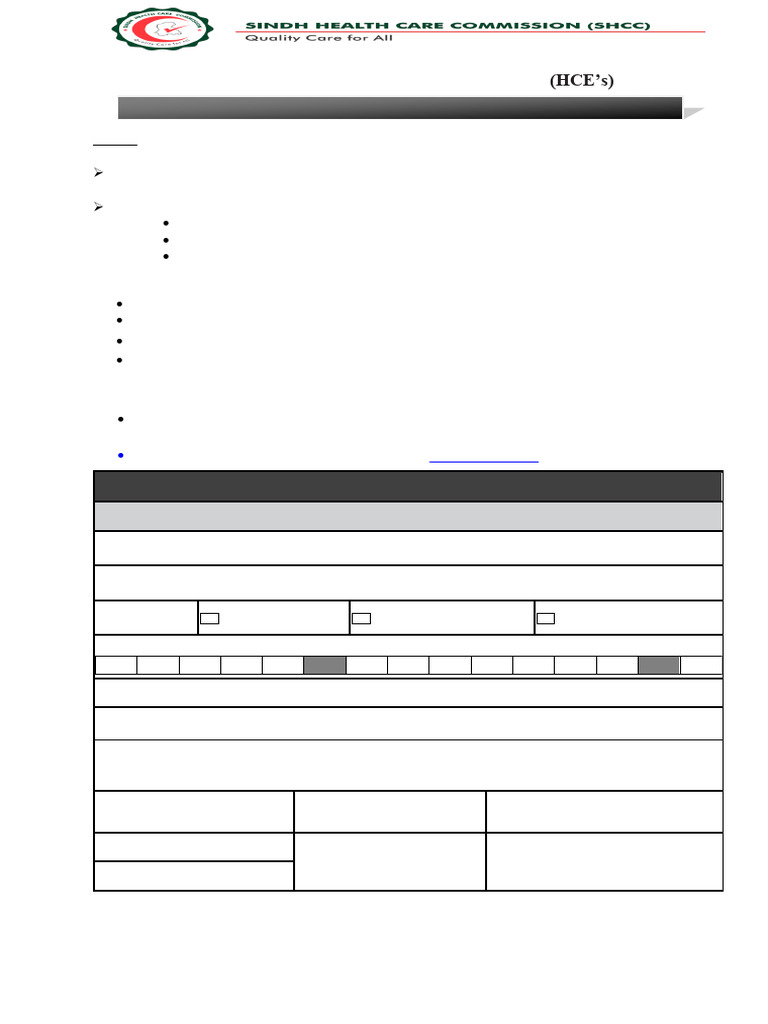 Form for HCEs Having Indoor Facilities (1) | PDF | Physical Therapy ...