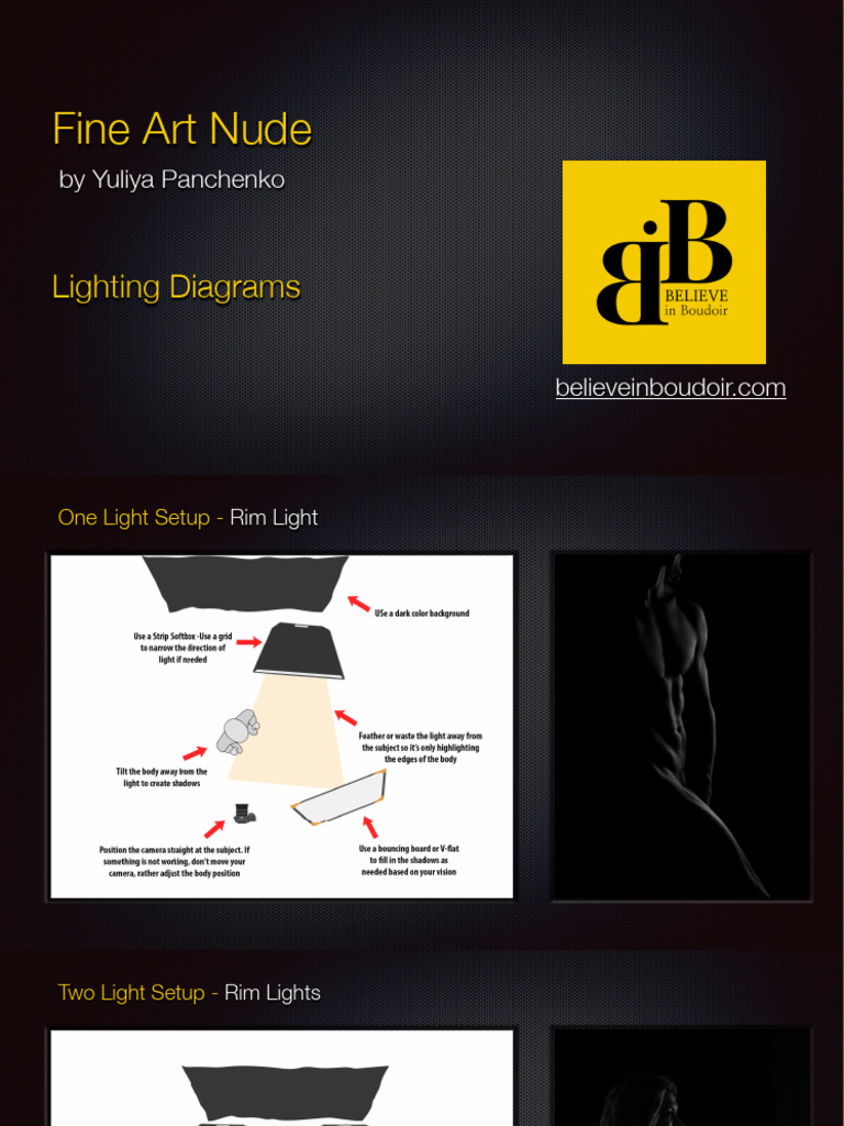 Fine Art Nude Lighting Techniques | PDF