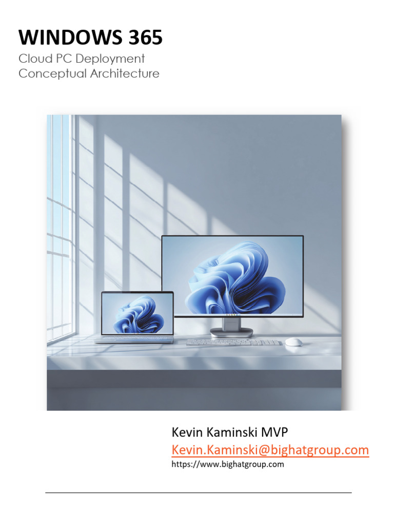 Windows 365 Cloud PC Architecture Guide | PDF | Microsoft Windows ...