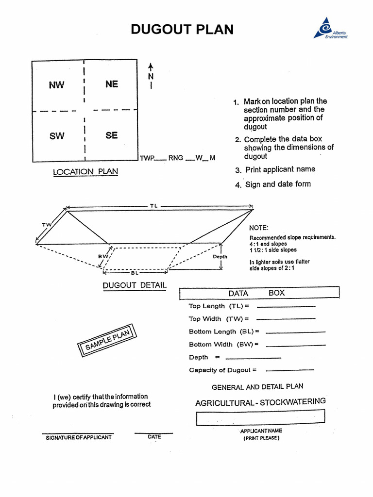 Ep Dugout Plan | PDF