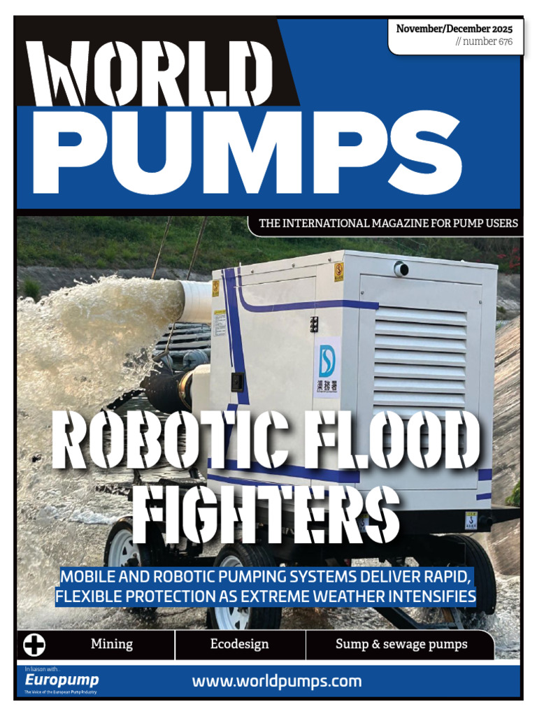 Robotic Flood Fighters: Mobile Pumping Solutions | PDF | Flood | Pump