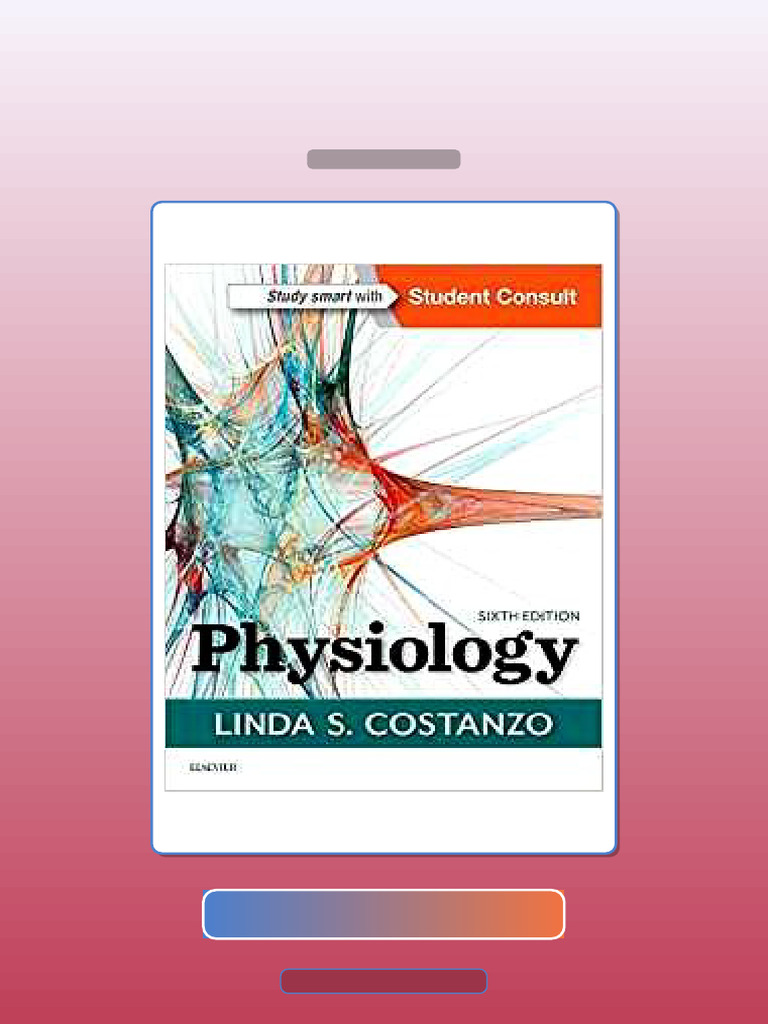 Test Bank for Physiology 6th Edition by Linda S Costanzo PhD | PDF ...