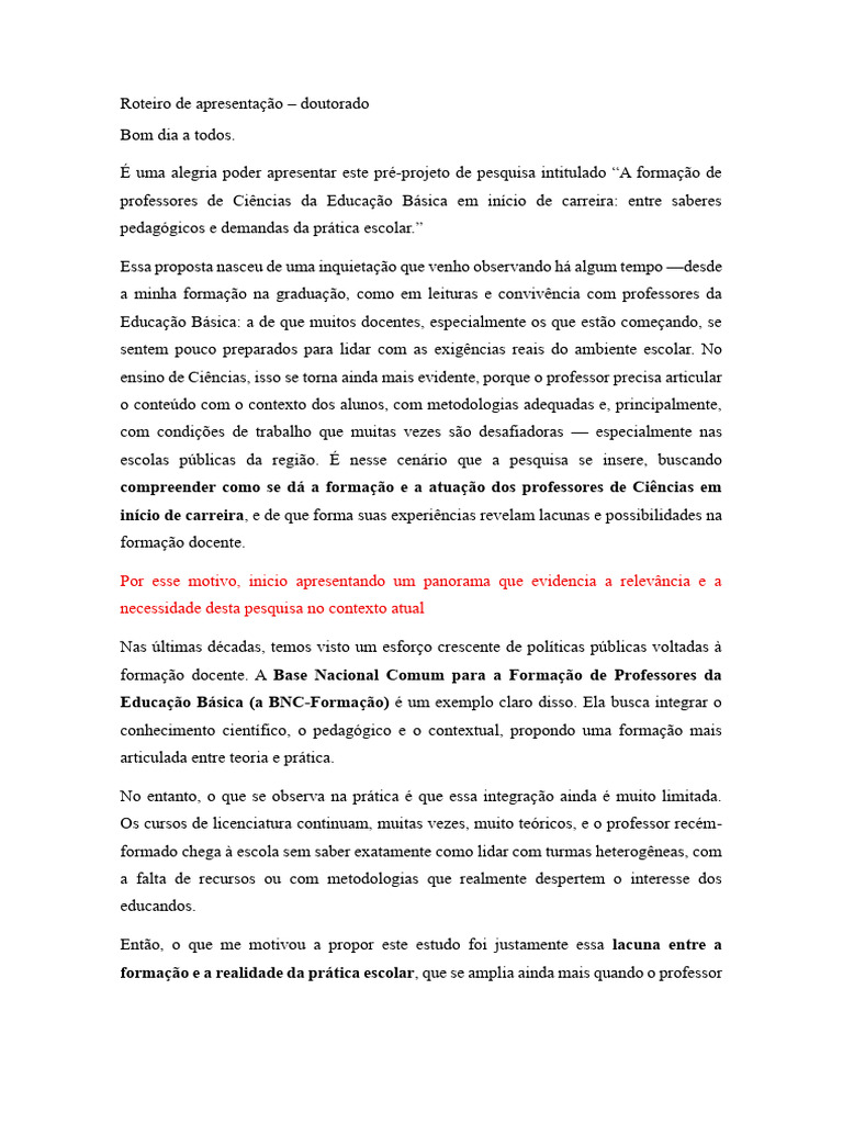 Formação de Professores de Ciências na Amazônia | PDF | Pedagogia | Science