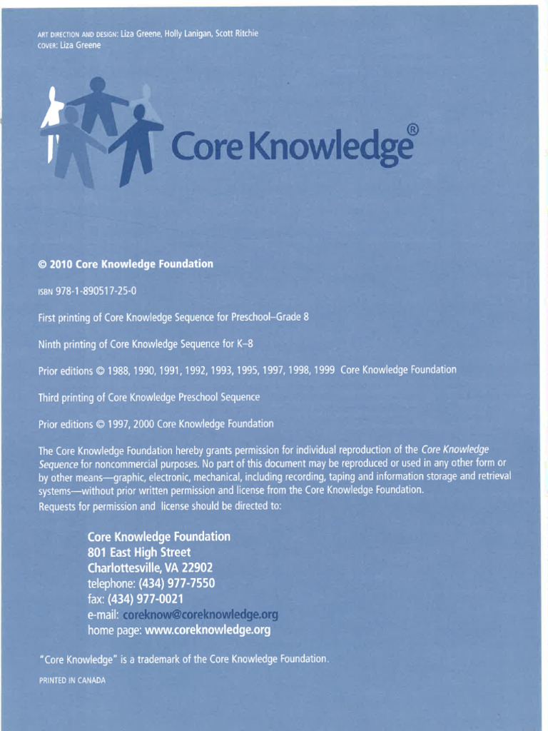 Core Knowledge | PDF