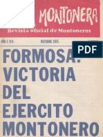 Revista Evita Montonera. Buenos Aires, Nº 8, octubre, 1975