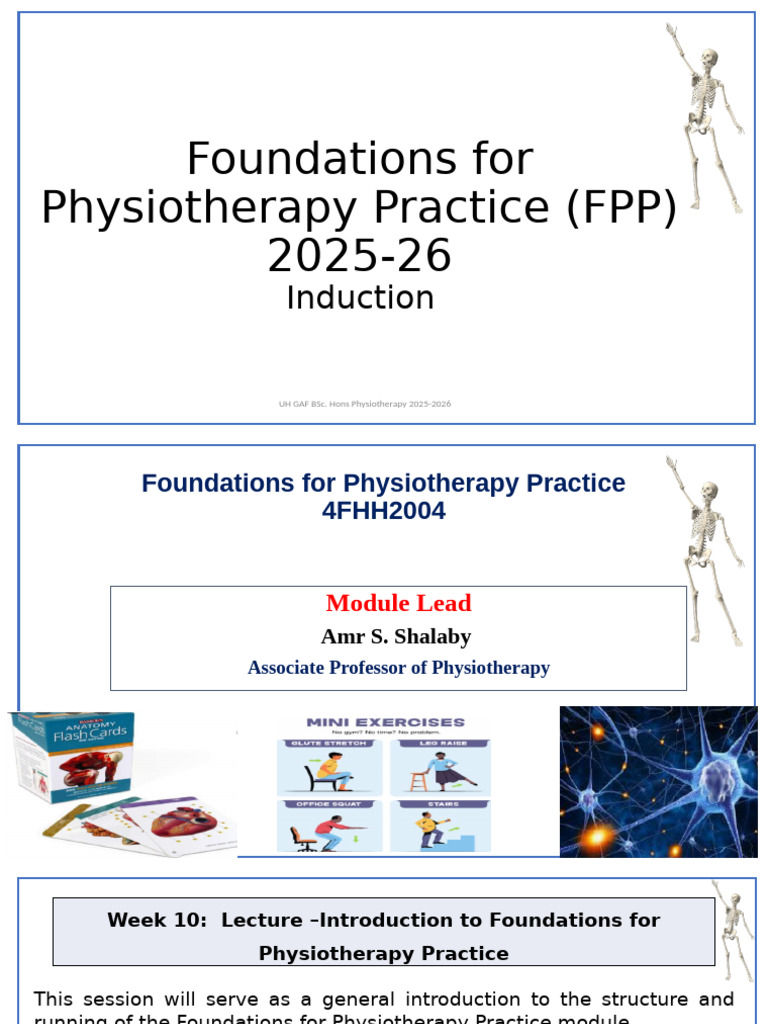 Foundations of Physiotherapy Practice 2025 | PDF | Physical Therapy ...