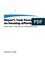 Affordable Vancouver Housing Task Force Report