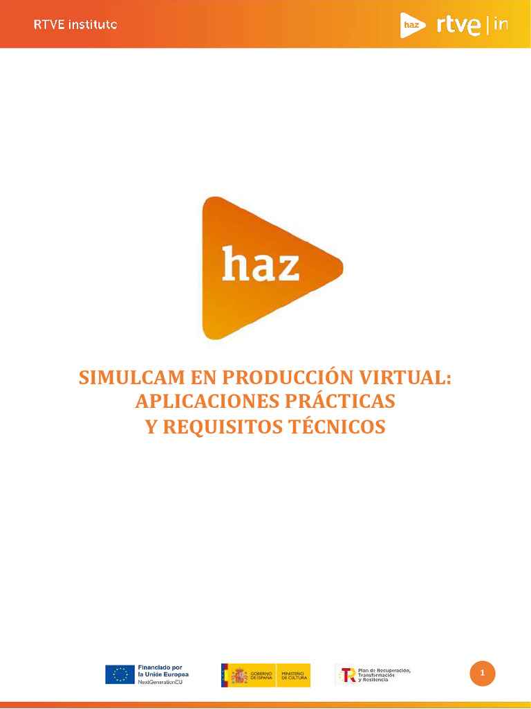 Simulcam: Innovaciones en Producción Virtual | PDF | Imágenes generadas ...