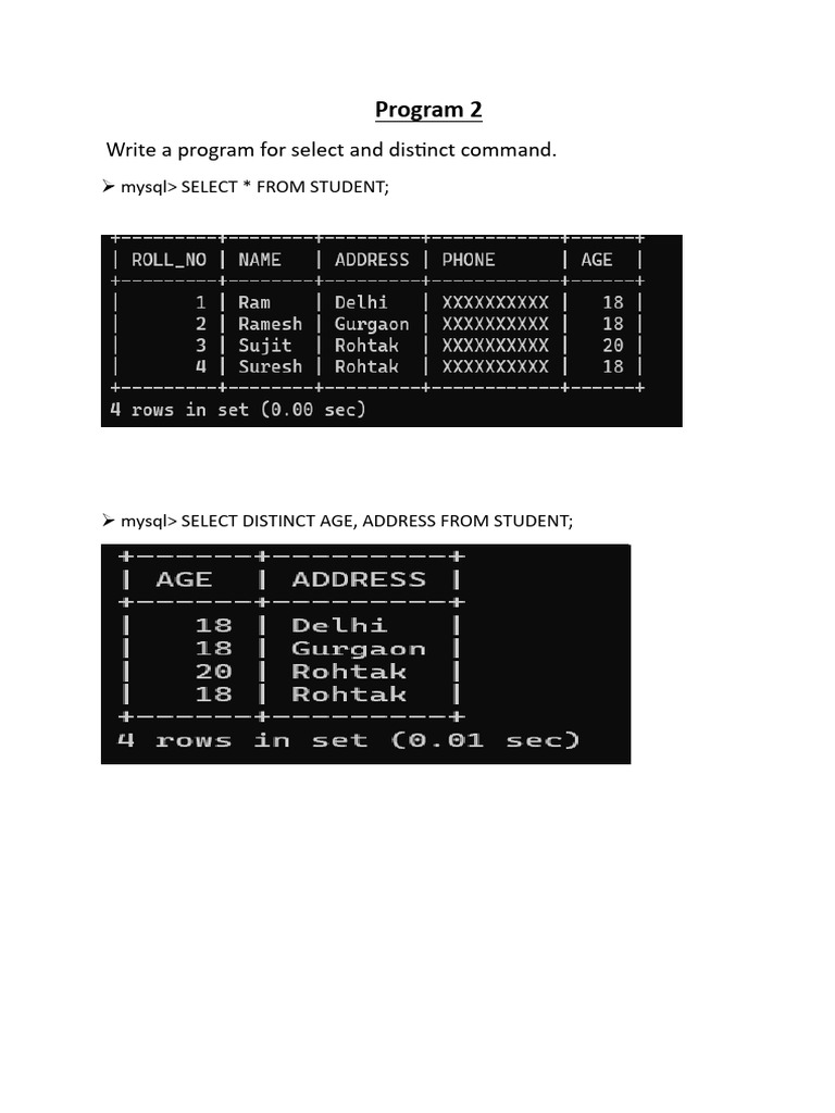 Program 2 | PDF