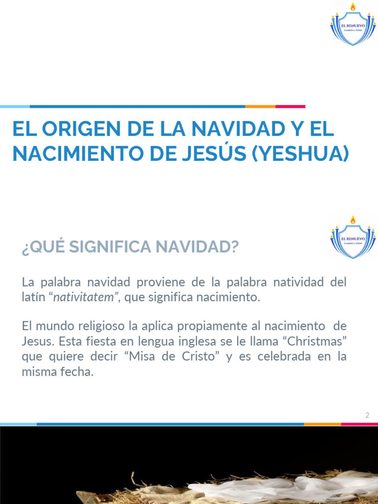 Origen de la Navidad y Yeshua | PDF | Navidad | Natividad De Jesus