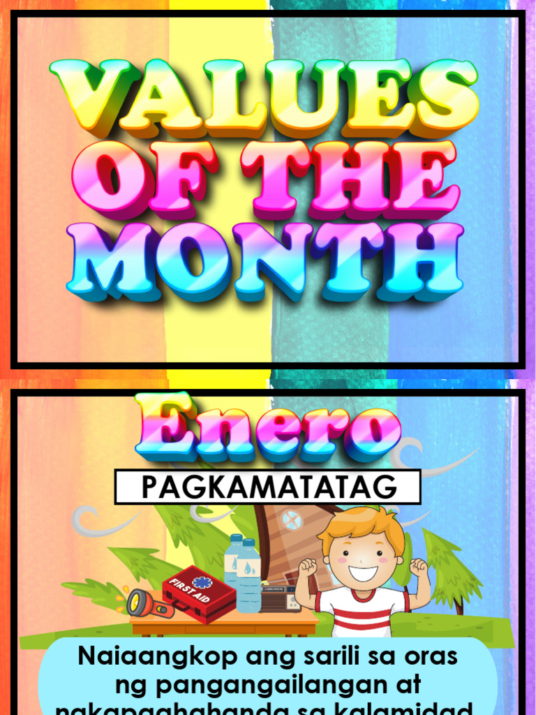 Values of The Month - Rainbow | PDF
