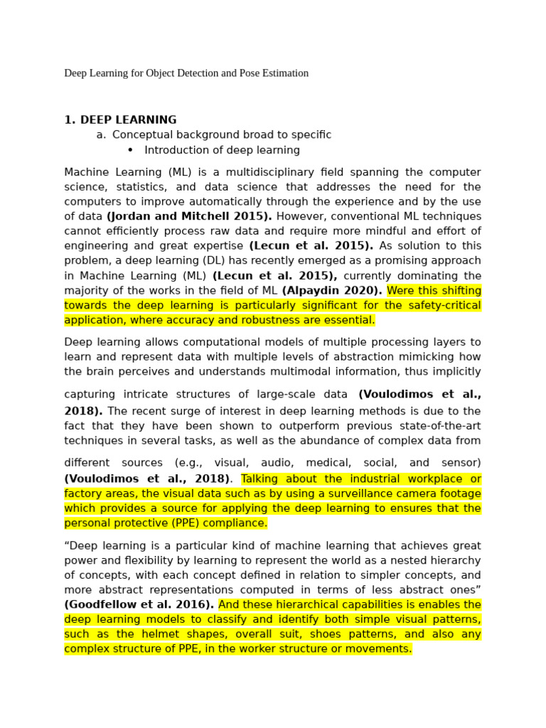 Deep Learning for PPE Detection & Compliance | PDF | Deep Learning ...