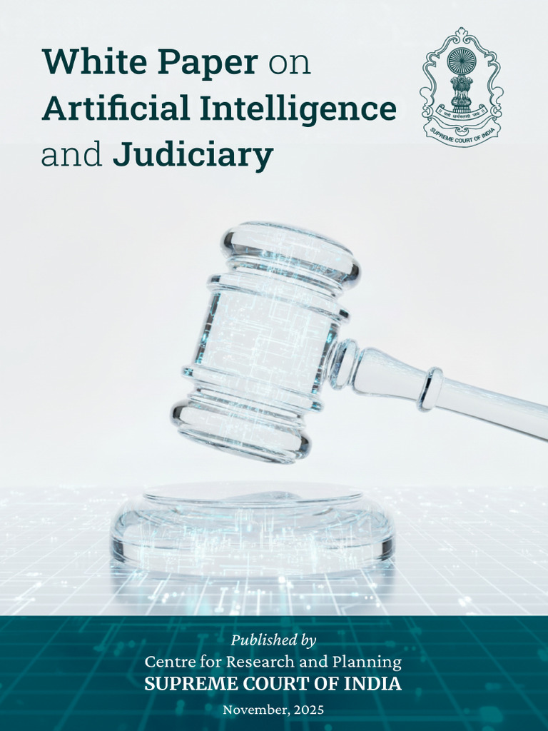 AI in India's Judicial System Overview | PDF | Artificial Intelligence ...