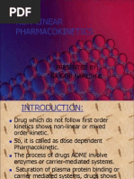 Nonlinear Pharmacokinetics 1