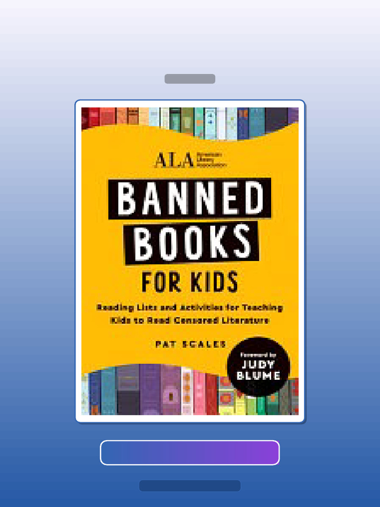 Test Bank for Banned Books for Kids Reading Lists and Activities for ...