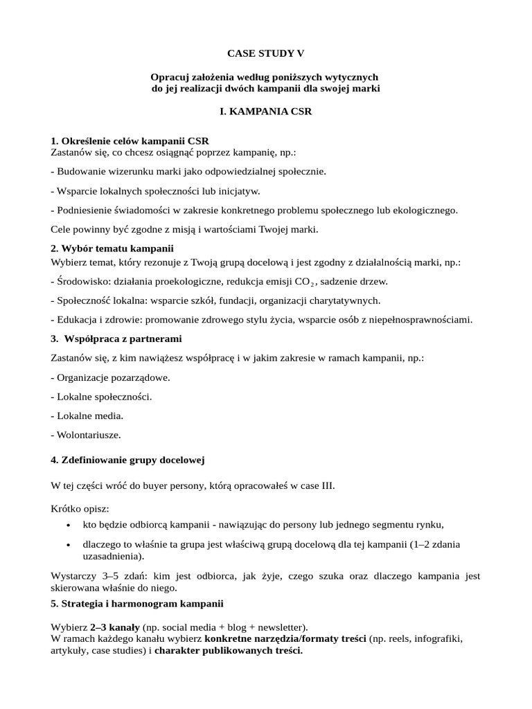 CASE STUDY V (1) | PDF