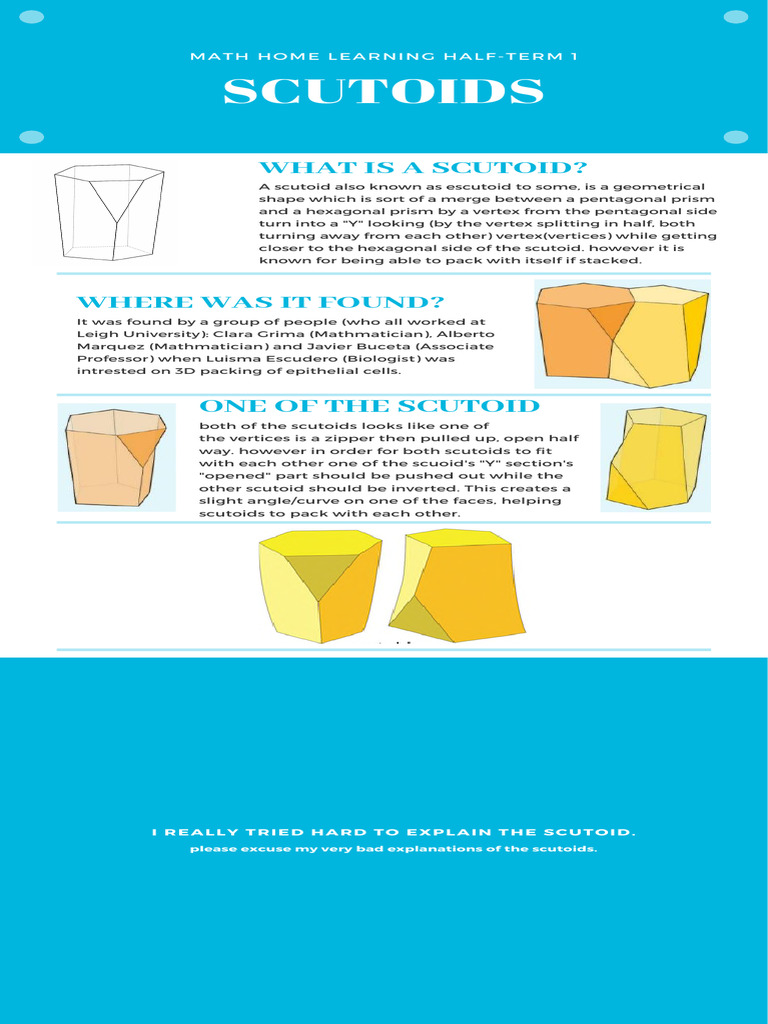 Understanding Scutoids: Geometry Explained | PDF