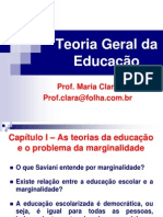 Teoria Geral da Educação1