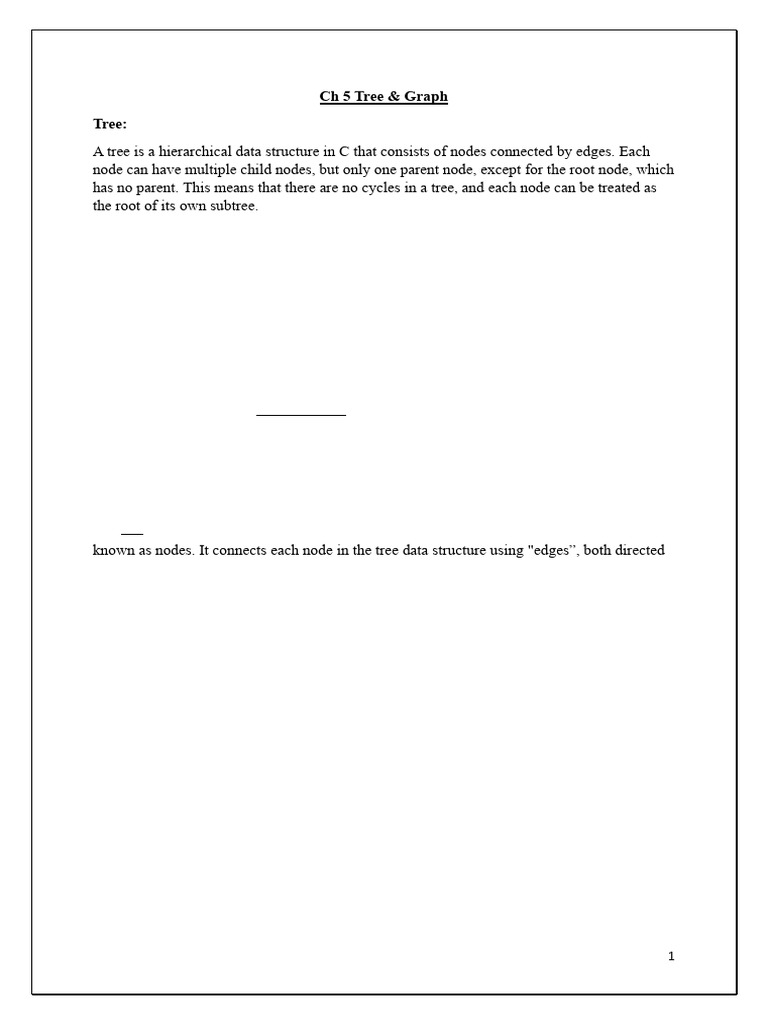 Understanding Trees in Data Structures | PDF | Discrete Mathematics ...