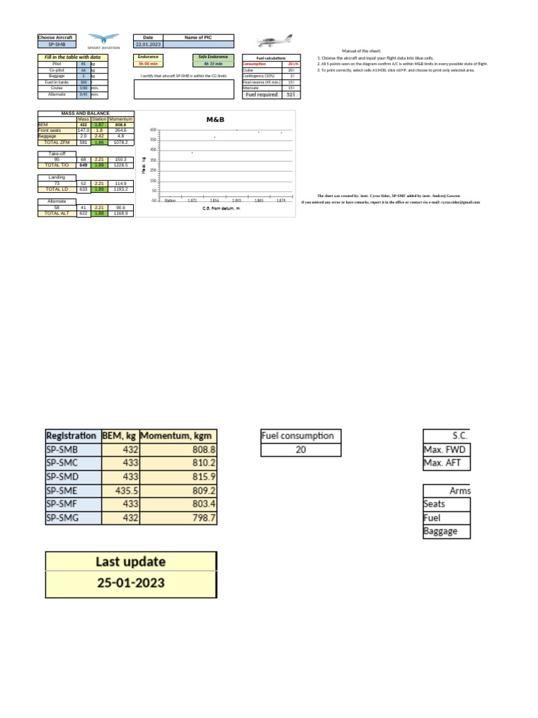 Aircraft Selection and Fuel Calculation Guide | PDF | Aeronautics ...